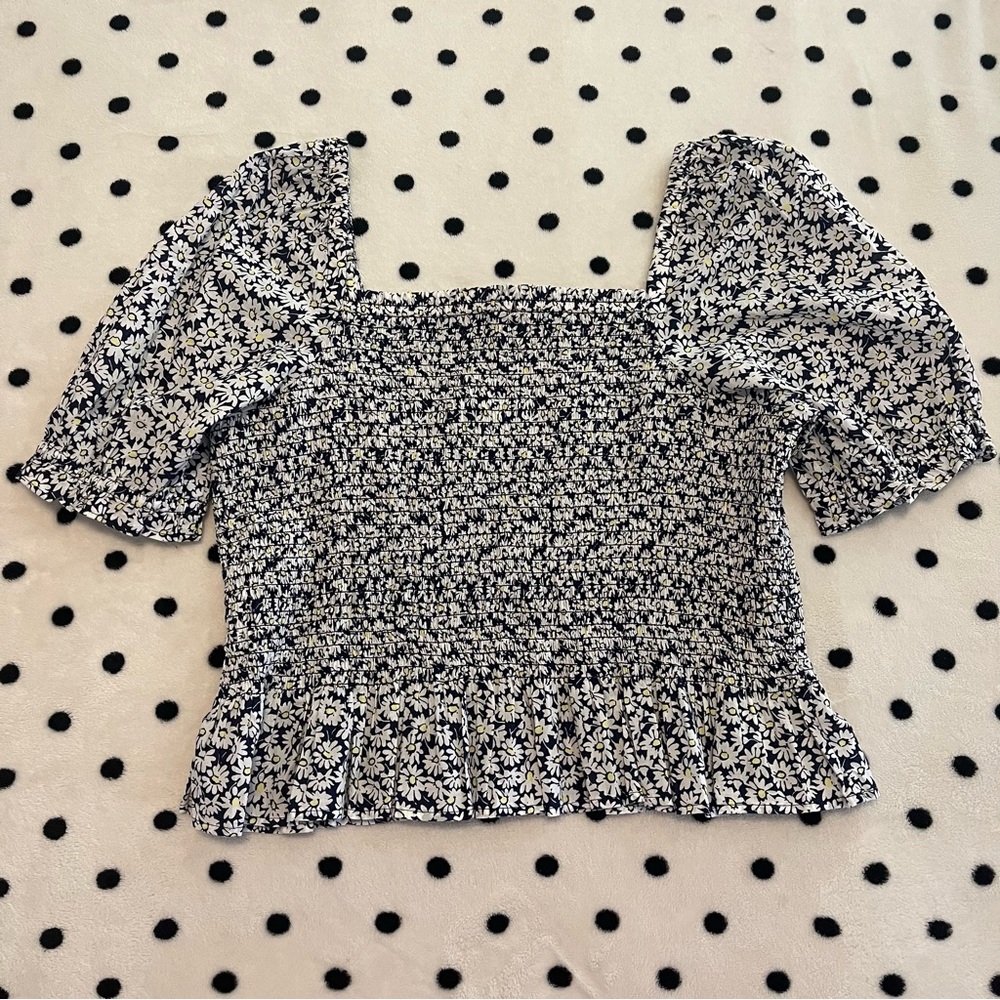J. Crew Daisy Top Women’s Size Large NWT - Picture 7 of 7